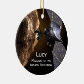 ルーシー・ミッション勉強・トロイ小惑星 セラミックオーナメント (右)