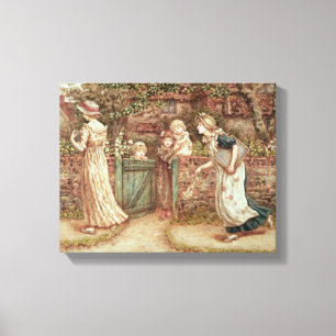 ルーシー・ロケ失ったットのポケット キャンバスプリント