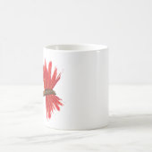 "ルーシー" 11のozの白いコーヒー・マグ コーヒーマグカップ (中央)