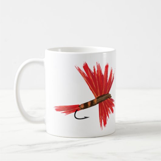 "ルーシー" 11のozの白いコーヒー・マグ コーヒーマグカップ (左)