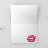 ルージュのキス グリーティングカード (内部)
