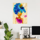 ルージュの少女のポスター ポスター (ホームオフィス)