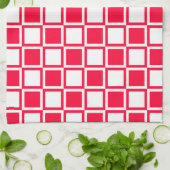 ルージュはっきりしたクモダンスクエア キッチンタオル (折り畳み)