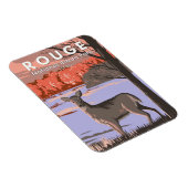 ルージュナショナルアーバンパークカナダトラベルヴィンテージ マグネット (右側)