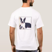 ルージョーンズのプールの猟犬 Tシャツ (裏面)