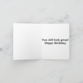 ルージンググッドハッピーバースデー カード (内部)