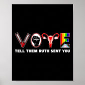 ルースがあなたにフェミニストの女性を送ったようにそれらを伝える ポスター (正面)