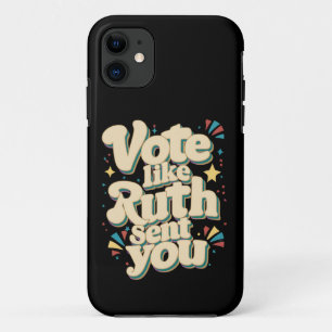 ルースがあなたを子宮に送ったように投票しよう フェミニスト LGBT iPhone 11 ケース