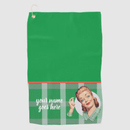 ルースのゴルフタオル ゴルフタオル