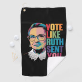 ルースの投票で送られた投票 ゴルフタオル (インサイチュ)