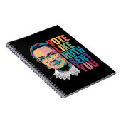 ルースの投票で送られた投票 ノートブック (右側)