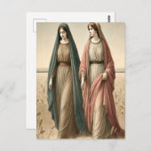 ルースの新しい希望への歩く ポストカード (正面/裏面)