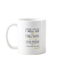 ルースの1:16% pipe%の感動的な聖書の詩|の黄色