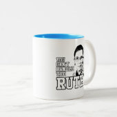 ルースを扱うことができません ツートーンマグカップ (正面右)