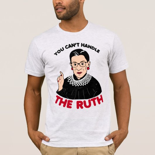 ルースを扱うことはできない Tシャツ (正面)