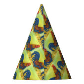 ルースタカラフルーハッピーバースデー パーティーハット (裏面)