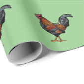 ルースタパターン – 光沢ラッピング紙、30" x 6' ラッピングペーパー (ロールコーナー)