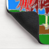 ルースターアンドサンマウスパッド マウスパッド (コーナー)