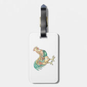 ルースターアート ラゲッジタグ (裏面縦)