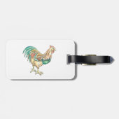 ルースターアート ラゲッジタグ (裏面横)