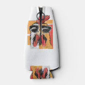 ルースターカッコいい着用サングラスレトロヴィンテージシック ボトルクーラー (裏面)