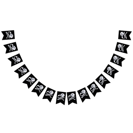 ルースタースカルとクロスボーン バンティングフラッグ (全)