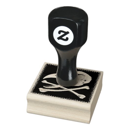 ルースタースカルとクロスボーン ラバースタンプ (スタンプ)