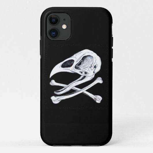 ルースタースカルとクロスボーン Case-Mate iPhoneケース (裏面)