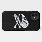 ルースタースカルとクロスボーン Case-Mate iPhoneケース (裏面(横))