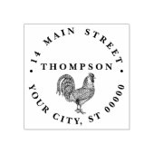 ルースタースケッチリトグラフ#1 ラバースタンプ (インプリント)