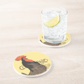 ルースタースティインレンコココリフランスのコアート コースター (側面)