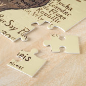 ルースタースティインレンコココリフランスのコアート ジグソーパズル (側面)