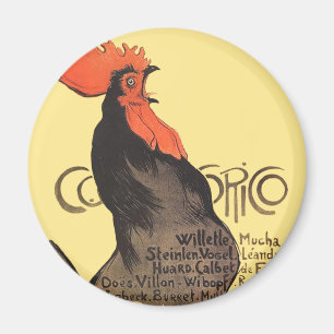 ルースタースティインレンコココリフランスのコアート マグネット