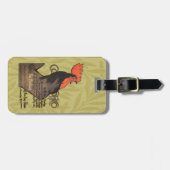 ルースタースティインレンコココリフランスのコアート ラゲッジタグ (正面横)