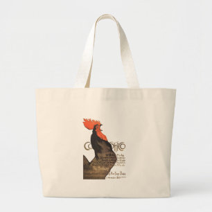 ルースタースティインレンコココリフランスのコアート ラージトートバッグ