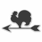 ルースターステッカー シール (正面)