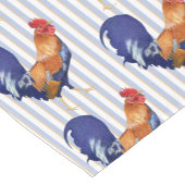 ルースターストライプのテーブルランナー ショートテーブルランナー (コーナー)