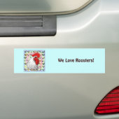 ルースターズ！ バンパーステッカー (車上)