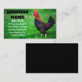 ルースターチキンファーム 名刺 (正面/裏面)