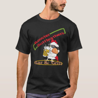 ルースターバットフェザーバー&グリル Tシャツ