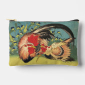 ルースターファミリーファインアート アクセサリーポーチ (正面)