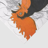 ルースターフランスのスクリプト農家の国の切り離し 薄葉紙 (詳細)