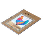 ルースターフランスのレシピノート ノートブック (左側)