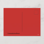 ルースターホリークリスマスポストカード シーズンポストカード (裏面)