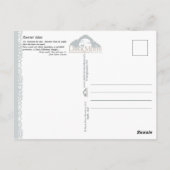 ルースターマン –  ポストカード (裏面)