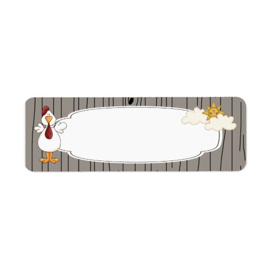 ルースターラベル ラベル (正面)