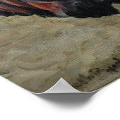 ルースタールックバードアートプリント ポスター (角)