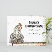 ルースターヴィンテージファームアンティークホワイトテクスチャカントリー (スタンド正面)