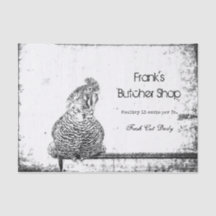 ルースターヴィンテージファーム白黒テクスチャカントリー