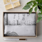 ルースターヴィンテージファーム白黒テクスチャカントリー 薄葉紙 (ギフト)